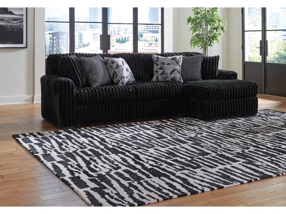 Midnight-Madness 2 Piece Sectional