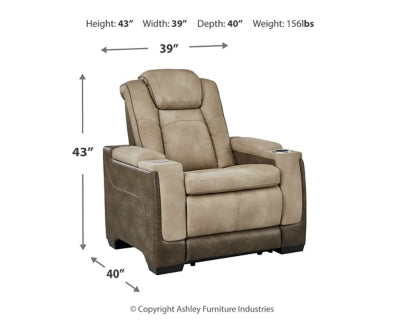 Next-Gen DuraPella Power Recliner - AJ's Home Furniture (Macon, GA)