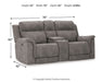 Next-Gen DuraPella Power Reclining Loveseat with Console - AJ's Home Furniture (Macon, GA)