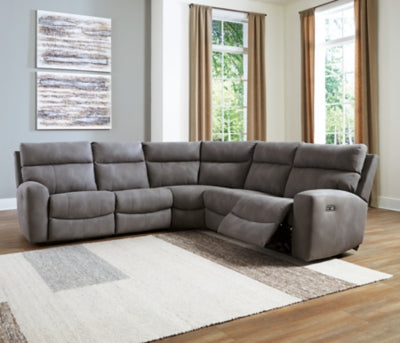 Next-Gen DuraPella Power Reclining Sectional - AJ's Home Furniture (Macon, GA)