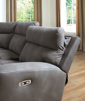 Next-Gen DuraPella Power Reclining Sectional - AJ's Home Furniture (Macon, GA)