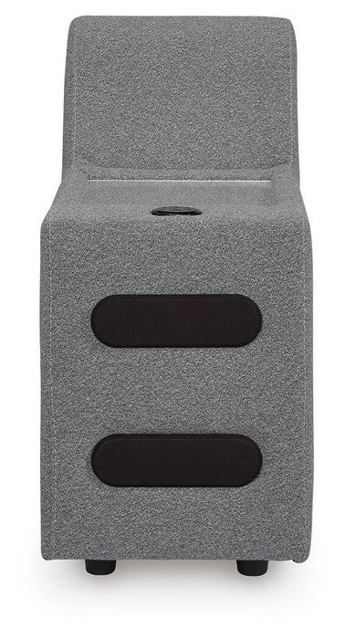Modmax II Reclining Sectional with Chaise and Audio Console