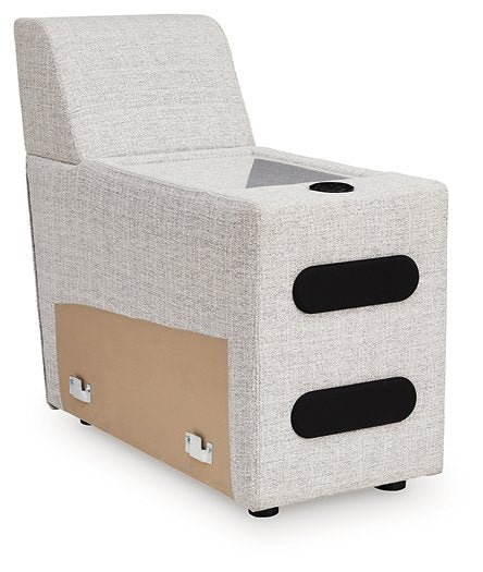 Modmax II Power Reclining Sectional with Audio Consoles - AJ's Home Furniture (Macon, GA)