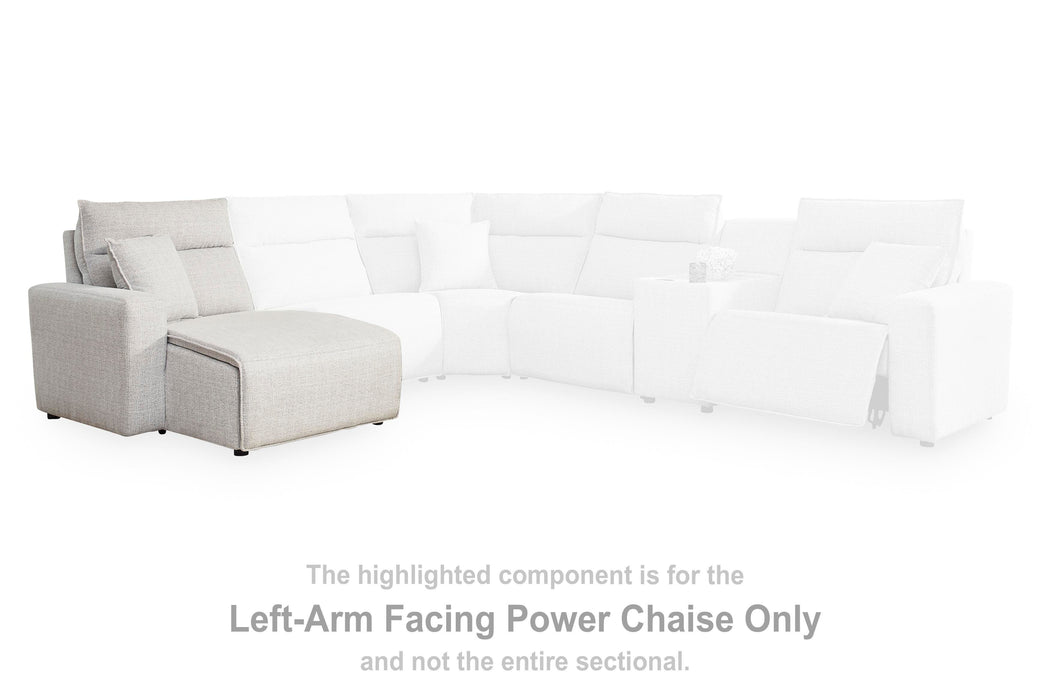 Modmax II Power Reclining Sectional with Chaise and Console