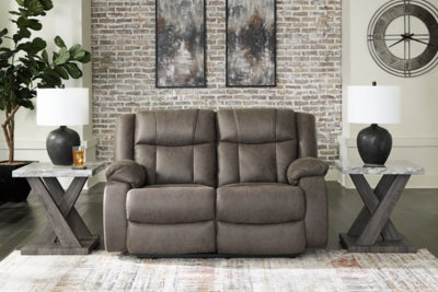 First Base Reclining Loveseat - AJ's Home Furniture (Macon, GA)
