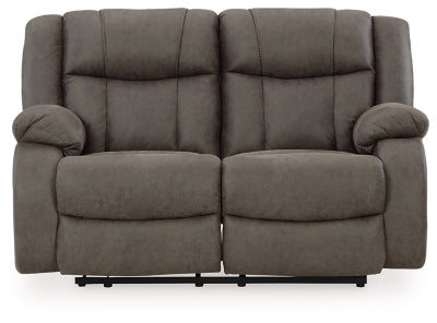 First Base Reclining Loveseat - AJ's Home Furniture (Macon, GA)