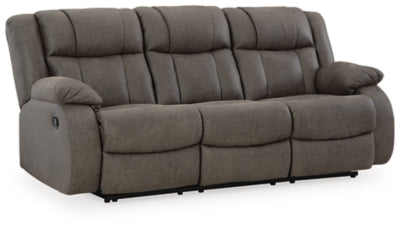 First Base Reclining Sofa - AJ's Home Furniture (Macon, GA)