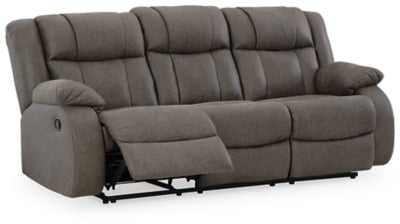 First Base Reclining Sofa - AJ's Home Furniture (Macon, GA)