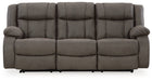 First Base Reclining Sofa - AJ's Home Furniture (Macon, GA)