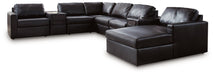 Modmax II Sectional with Chaise and Audio Consoles - AJ's Home Furniture (Macon, GA)