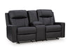 Mackmenville Reclining Loveseat with Console - AJ's Home Furniture (Macon, GA)