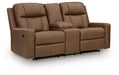 Mackmenville Reclining Loveseat with Console - AJ's Home Furniture (Macon, GA)