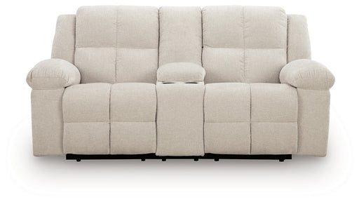 Orlen Reclining Loveseat with Console - AJ's Home Furniture (Macon, GA)