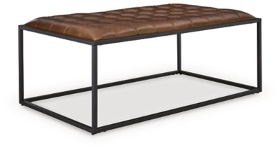 Junsor Coffee Table Ottoman - AJ's Home Furniture (Macon, GA)