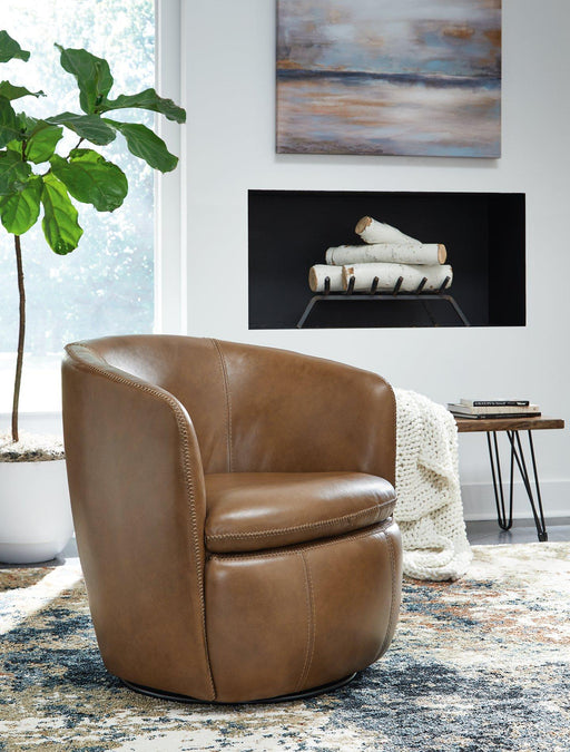 Kierreys Swivel Accent Chair - AJ's Home Furniture (Macon, GA)