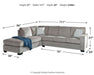 Altari Sectional with Chaise - AJ's Home Furniture (Macon, GA)