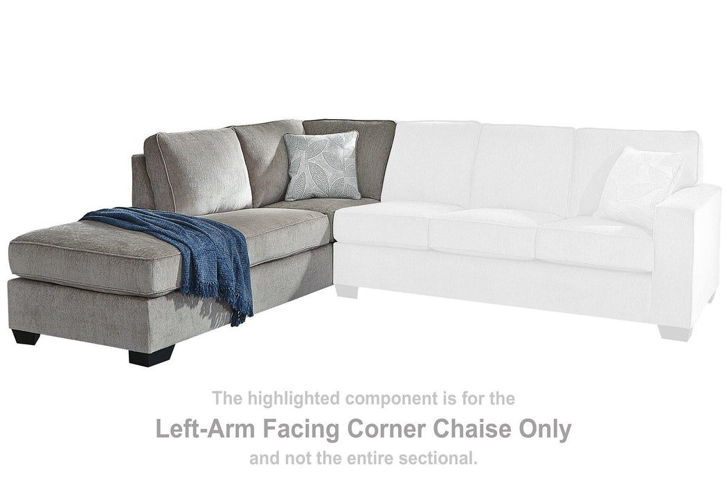 Altari Sectional with Chaise - AJ's Home Furniture (Macon, GA)