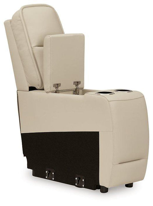 Double Deal Reclining Sectional with Console - AJ's Home Furniture (Macon, GA)