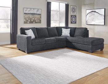 Altari Sleeper Sectional with Chaise - AJ's Home Furniture (Macon, GA)
