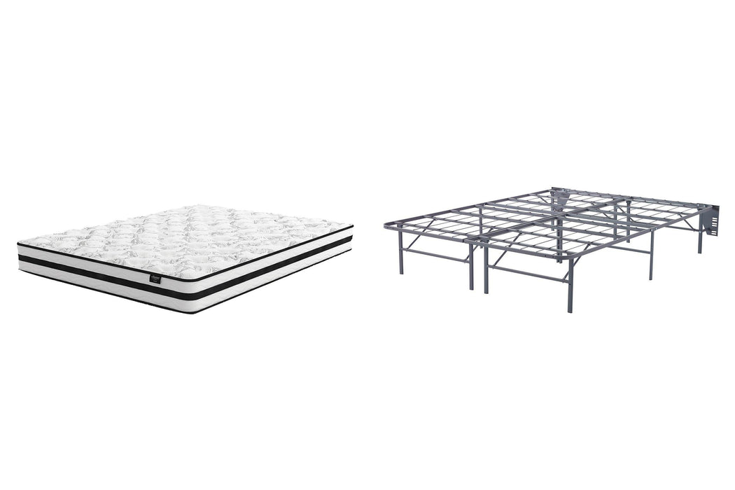 8 Inch Chime Innerspring Mattress Set - AJ's Home Furniture (Macon, GA)