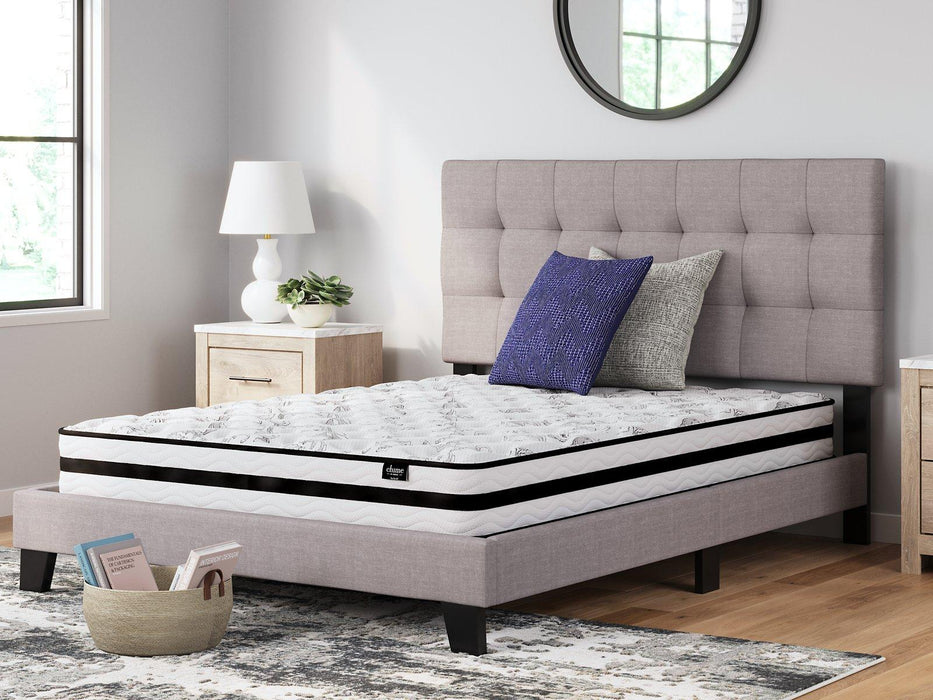 8 Inch Chime Innerspring Mattress Set - AJ's Home Furniture (Macon, GA)