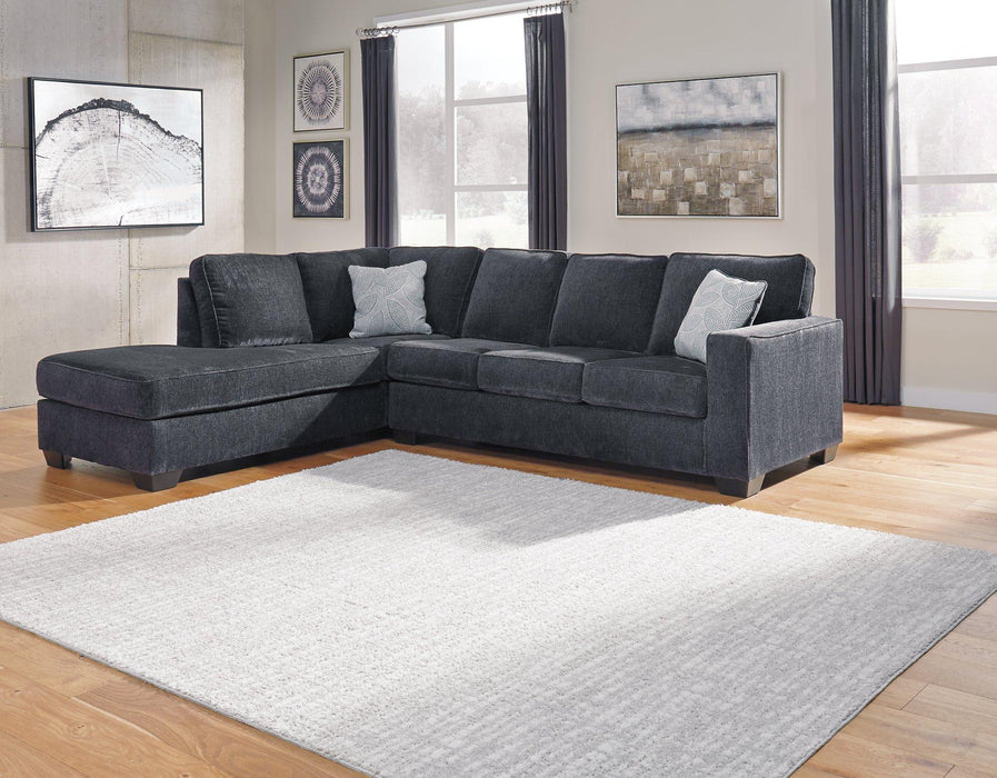 Altari Sleeper Sectional with Chaise - AJ's Home Furniture (Macon, GA)