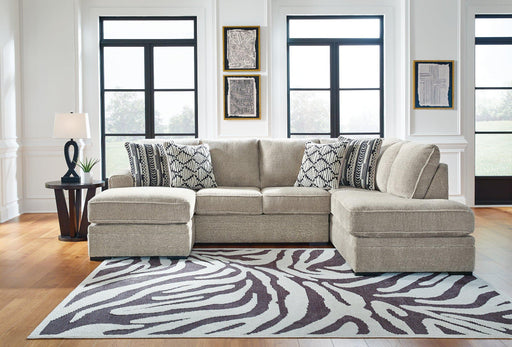 Calnita Sectional with Chaise - AJ's Home Furniture (Macon, GA)