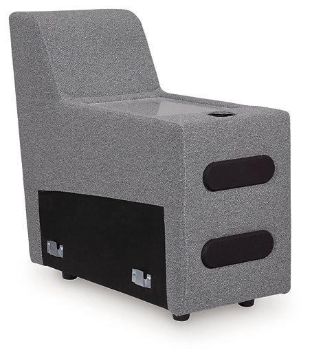 Modmax II Power Reclining Sectional with Audio Consoles - AJ's Home Furniture (Macon, GA)