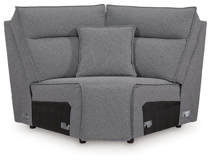 Modmax II Power Reclining Sectional with Audio Consoles - AJ's Home Furniture (Macon, GA)