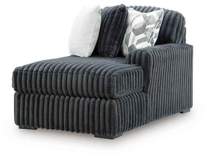 Midnight-Madness Sectional with Chaise - AJ's Home Furniture (Macon, GA)