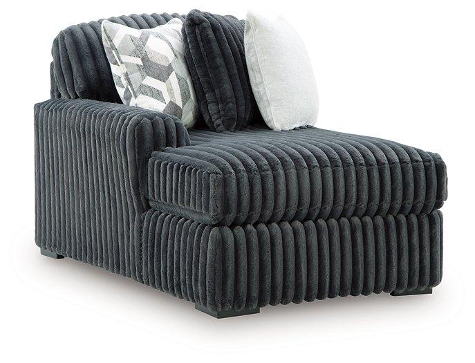 Midnight-Madness Sectional Sofa with Chaise - AJ's Home Furniture (Macon, GA)
