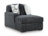 Midnight-Madness Sectional with Chaise - AJ's Home Furniture (Macon, GA)