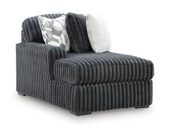 Midnight-Madness Sectional with Chaise - AJ's Home Furniture (Macon, GA)