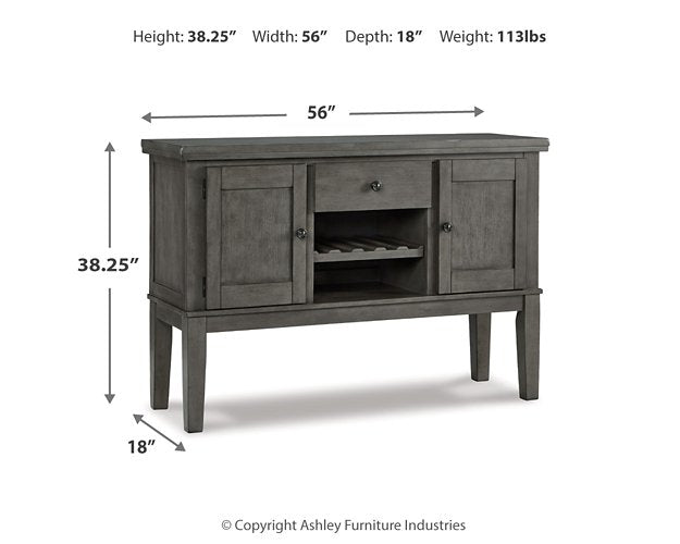Hallanden Dining Server - AJ's Home Furniture (Macon, GA)