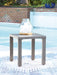 Half Moon Beach Outdoor End Table - AJ's Home Furniture (Macon, GA)