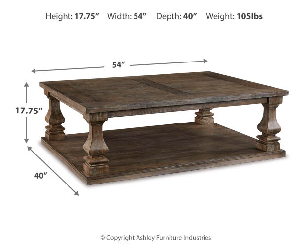 Johnelle Coffee Table - AJ's Home Furniture (Macon, GA)
