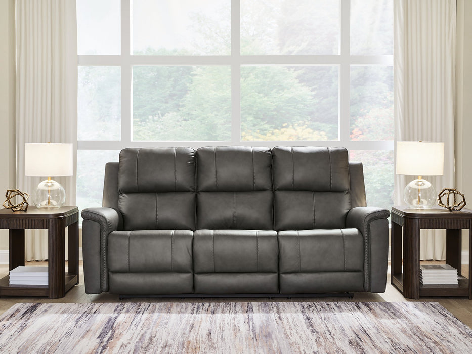Bleckley Power Reclining Sofa - AJ's Home Furniture (Macon, GA)
