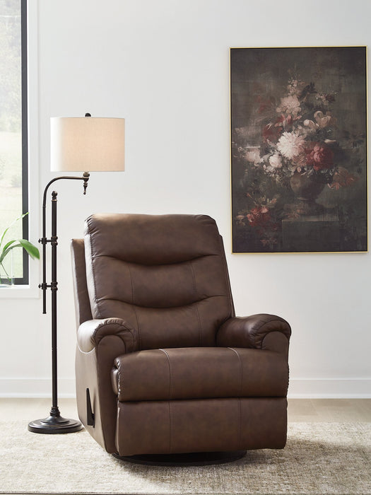 Flynwood Swivel Glider Recliner - AJ's Home Furniture (Macon, GA)