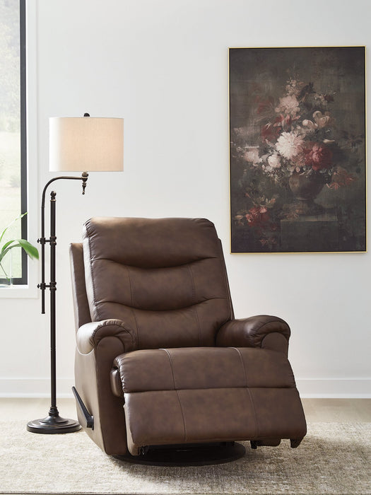Flynwood Swivel Glider Recliner - AJ's Home Furniture (Macon, GA)