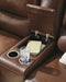 DeepWakes Power Reclining Loveseat with Console - AJ's Home Furniture (Macon, GA)